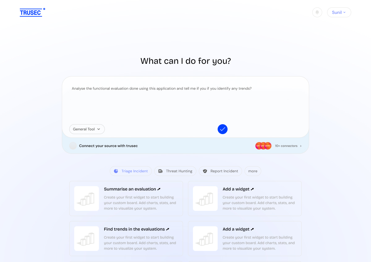 Data points on top of landscape
