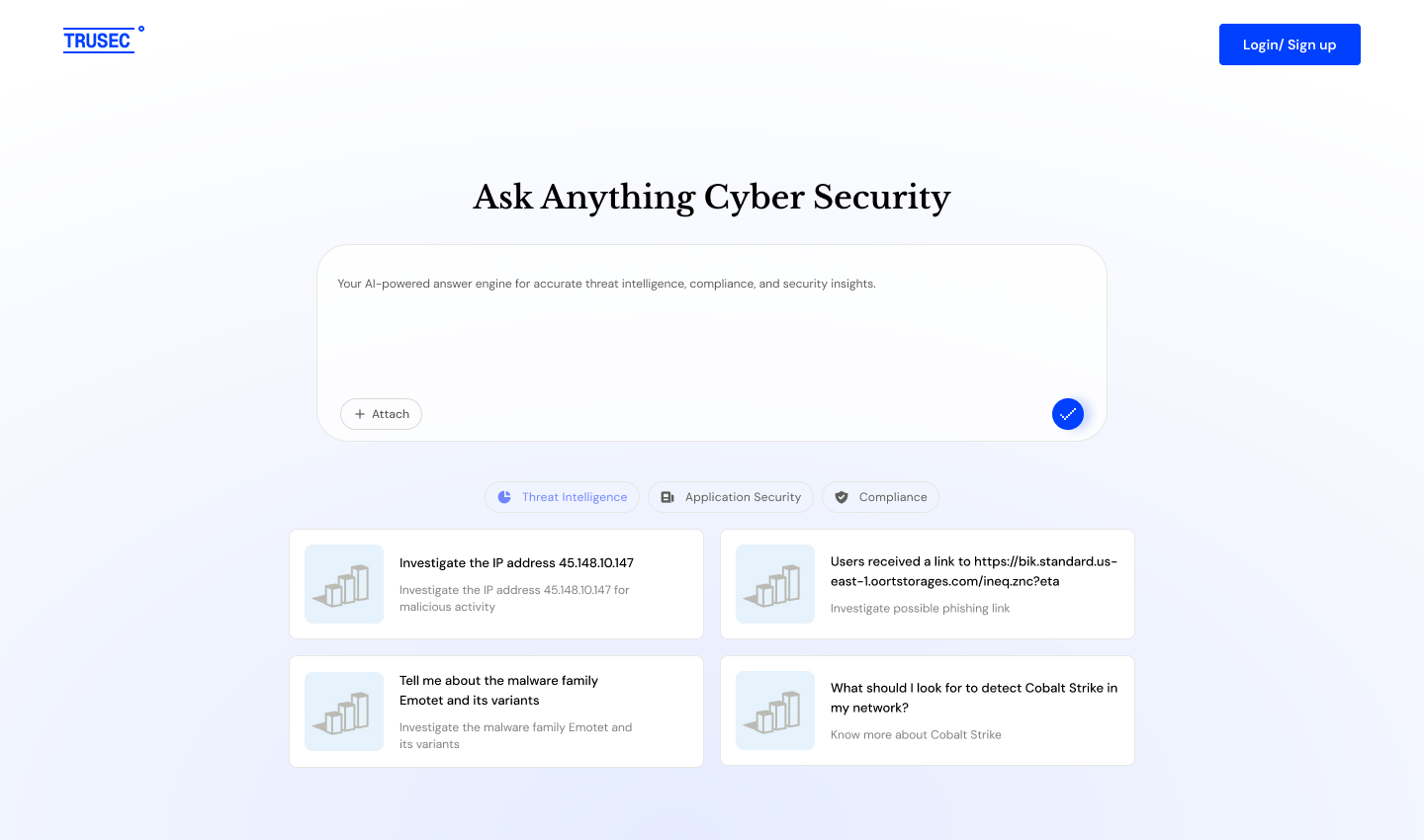 Data points on top of landscape